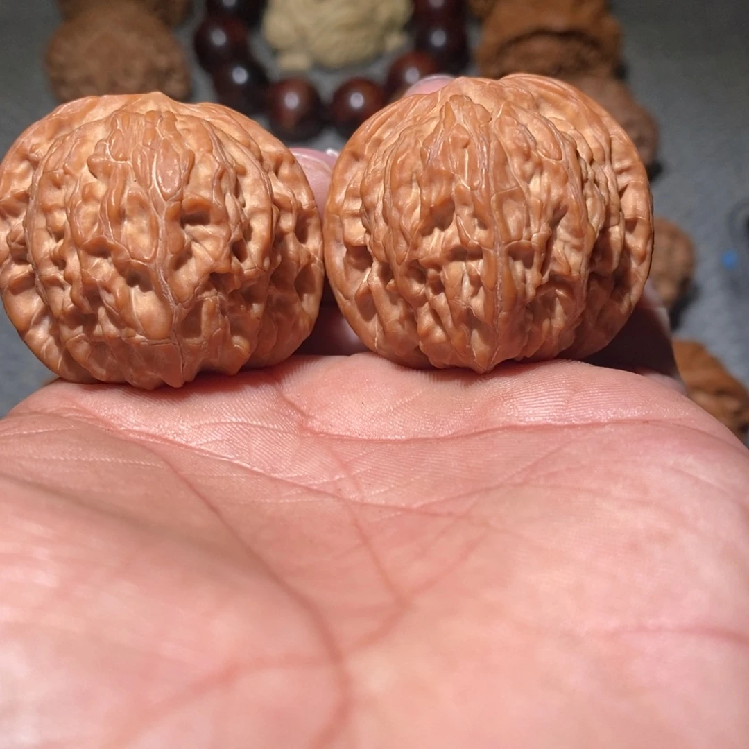 吊坠文玩核桃39磨盘。