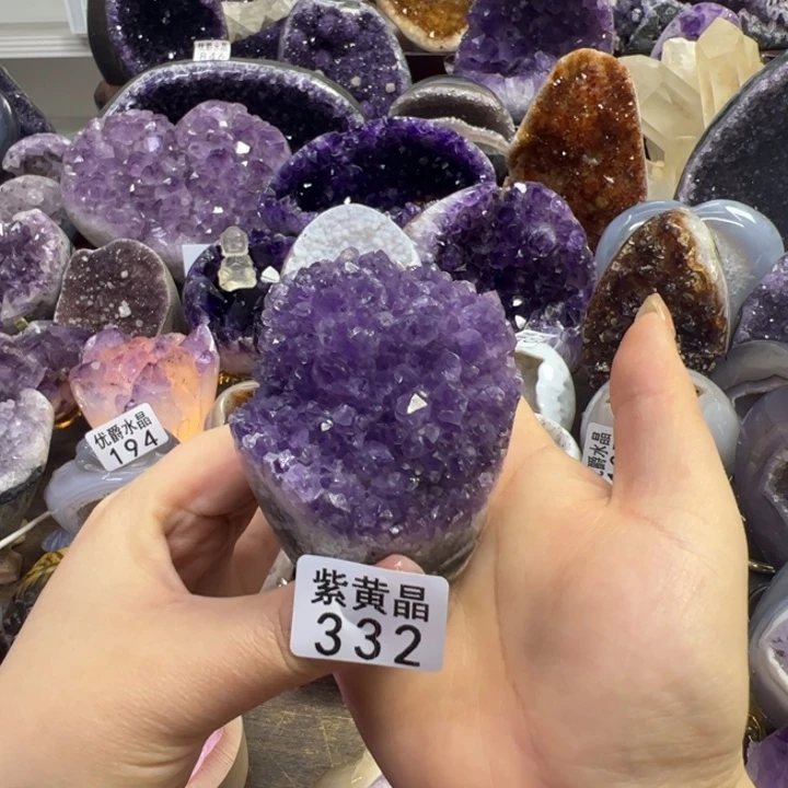 未镶嵌大型摆件（非配饰）紫晶332