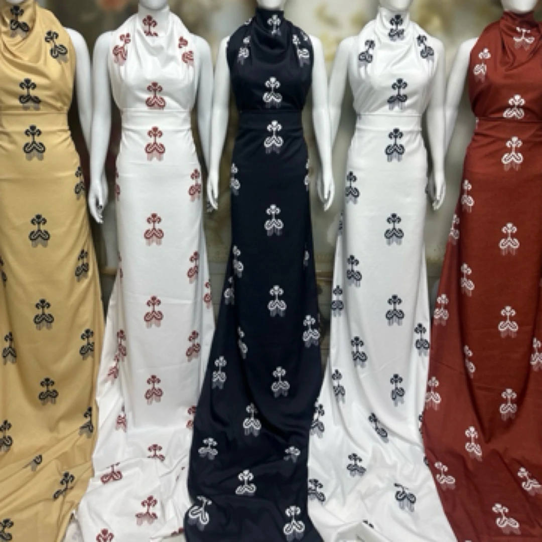 ياما ئەتلەس 新疆特色风格亚麻艾特莱斯布料