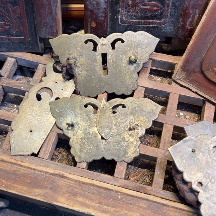 丫***铺香榧木老木雕花板艺术