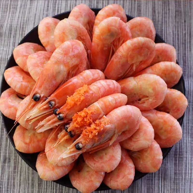 精选高档头籽甜虾  新鲜鲜甜营养 净重：1.5kg