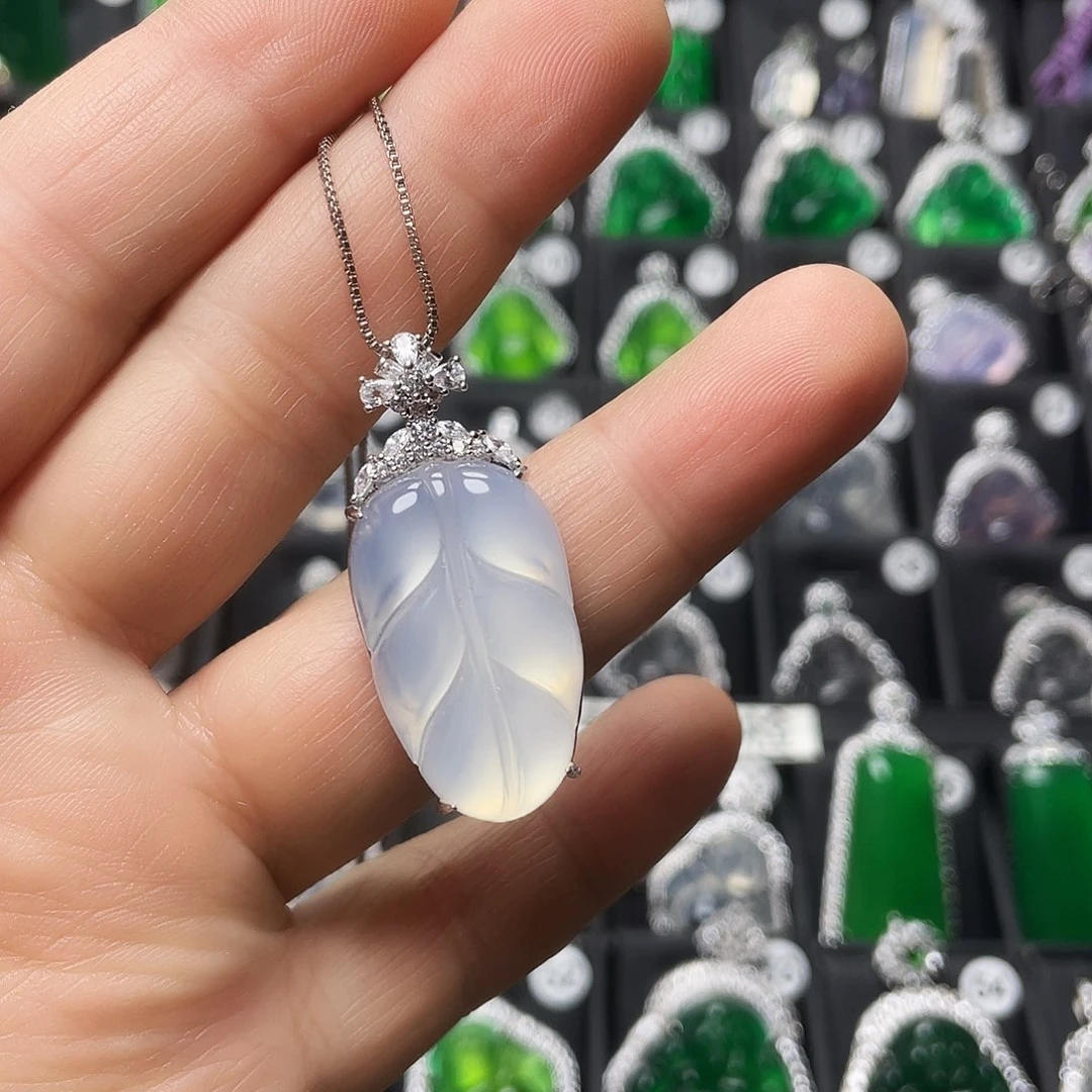 玛瑙/玉髓合金颈饰