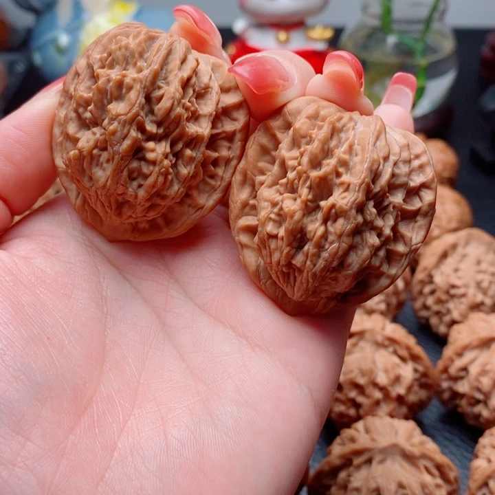 把件文玩核桃麦虎40