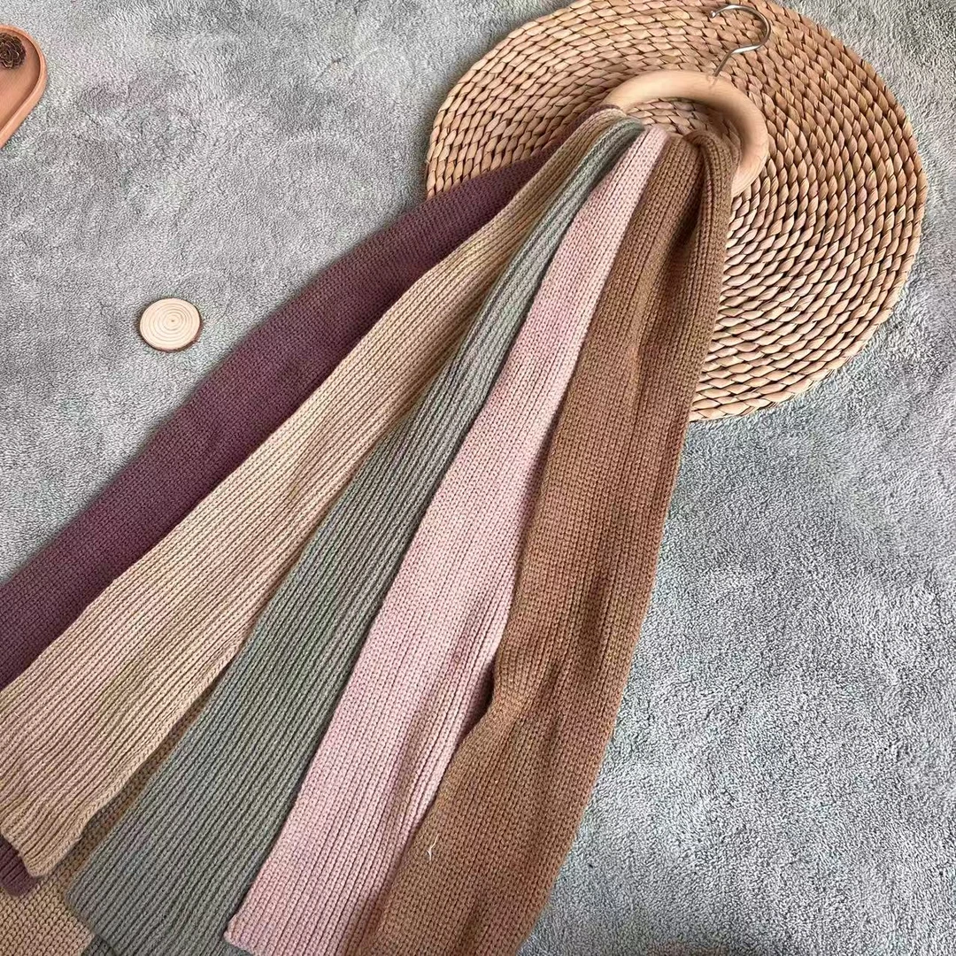 （亲子款）围巾女新款潮女童柔软针织围脖冬季韩版保暖宝宝可爱围巾