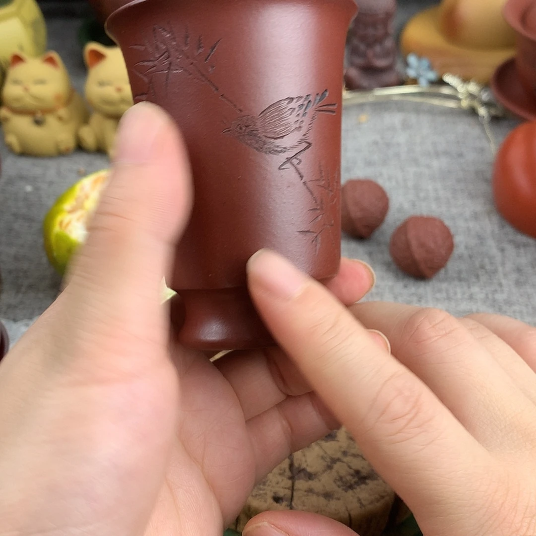 茶杯紫砂高端主人杯