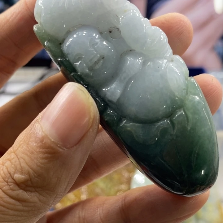 翡翠未镶嵌吊坠(不含链)1814