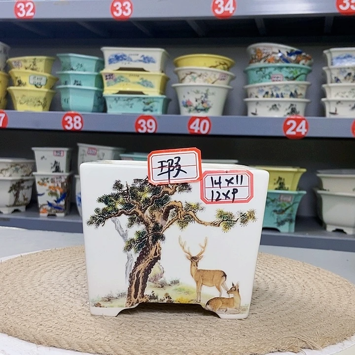 紫砂花瓶紫砂花盆