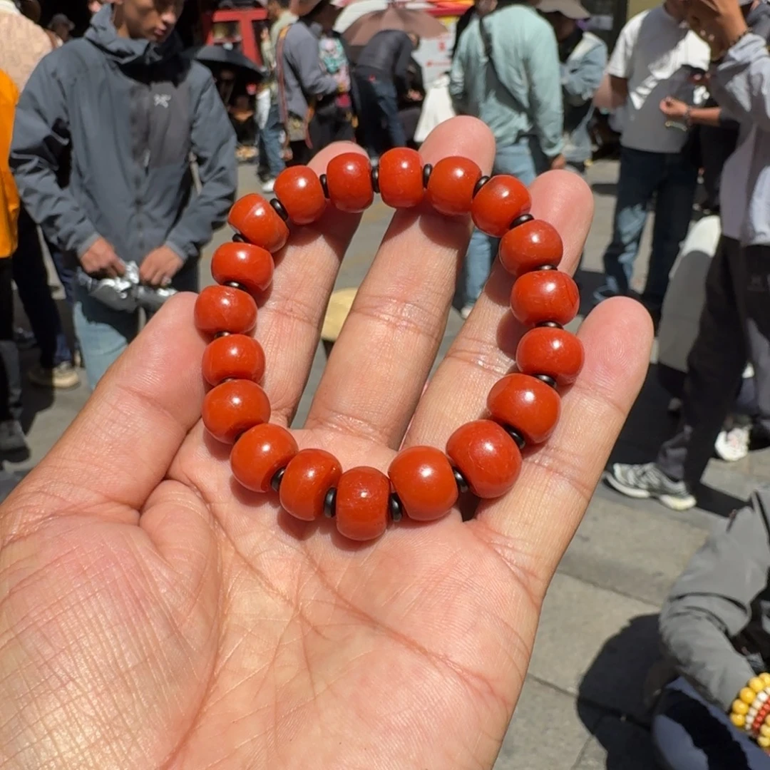 南红玛瑙未镶嵌手链南红手穿