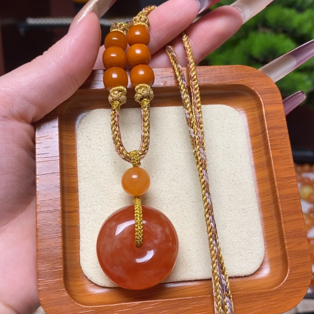 【闪购商品】蜜蜡颈饰未镶嵌项链