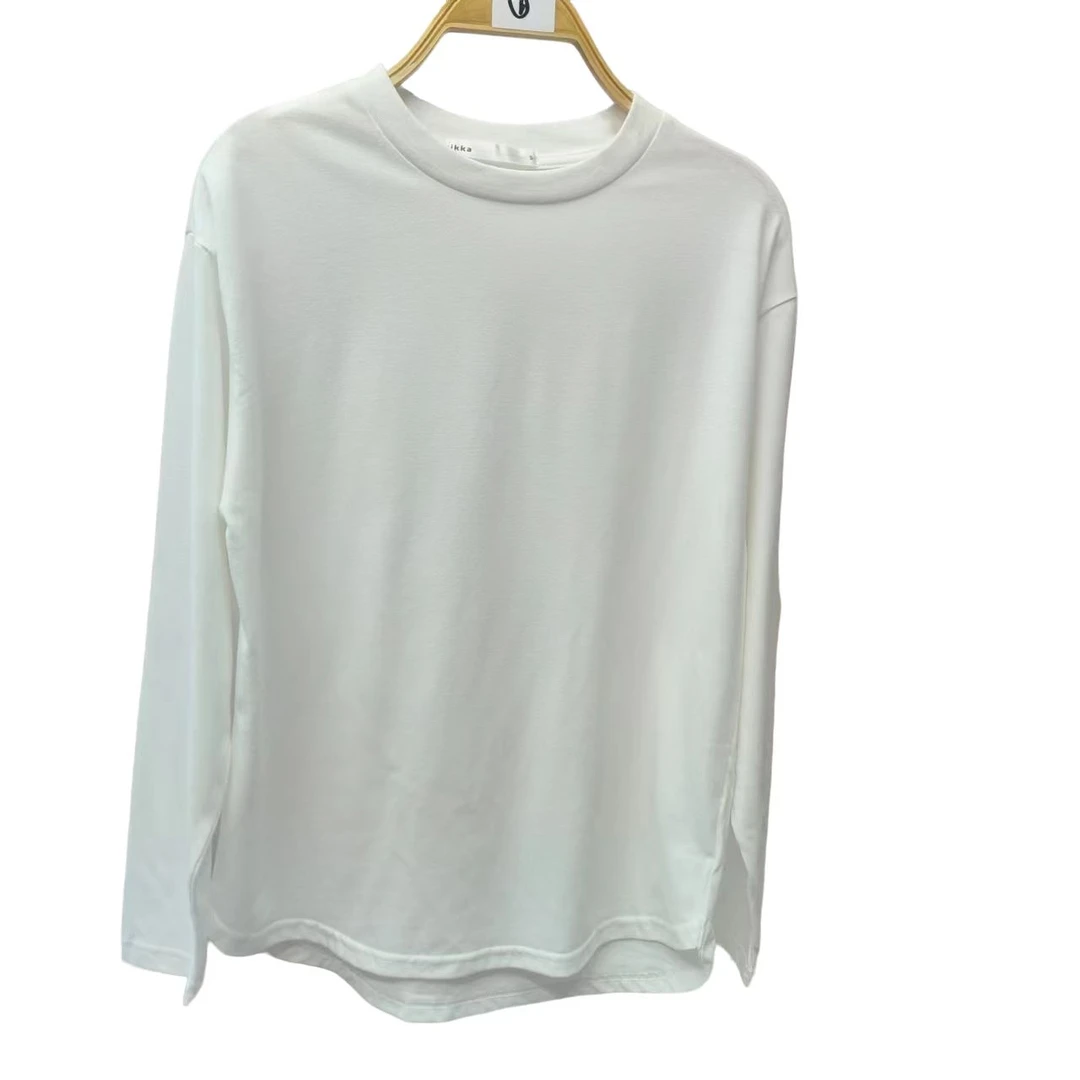 A1042   男女同款长袖T休闲百搭简约