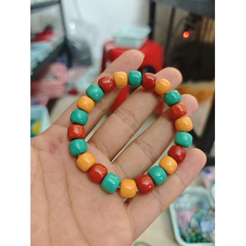 Q40三色多宝手串10mm
