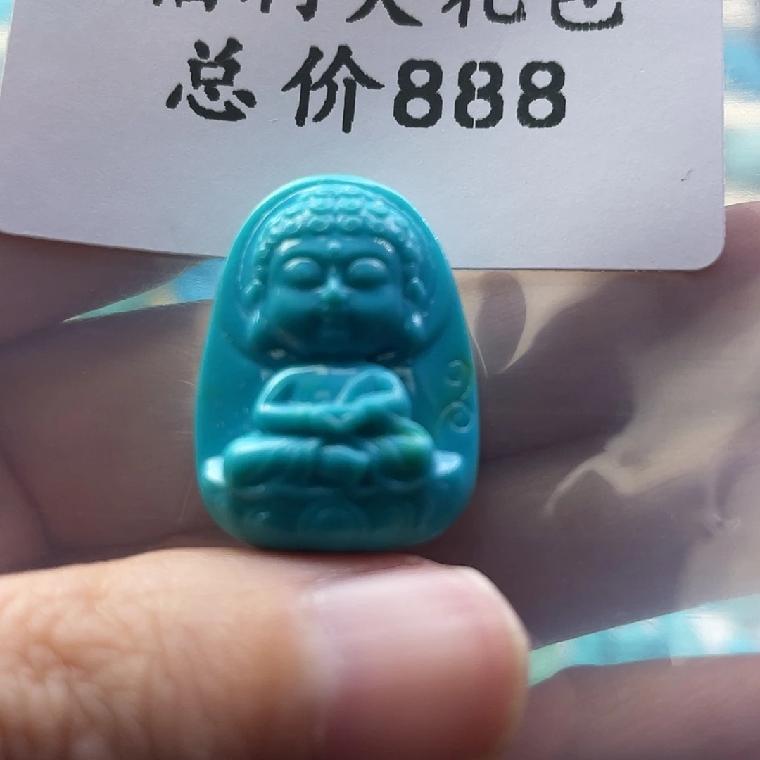 绿松石未镶嵌颈饰