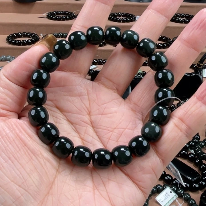 回***忆和田玉未镶嵌手链10