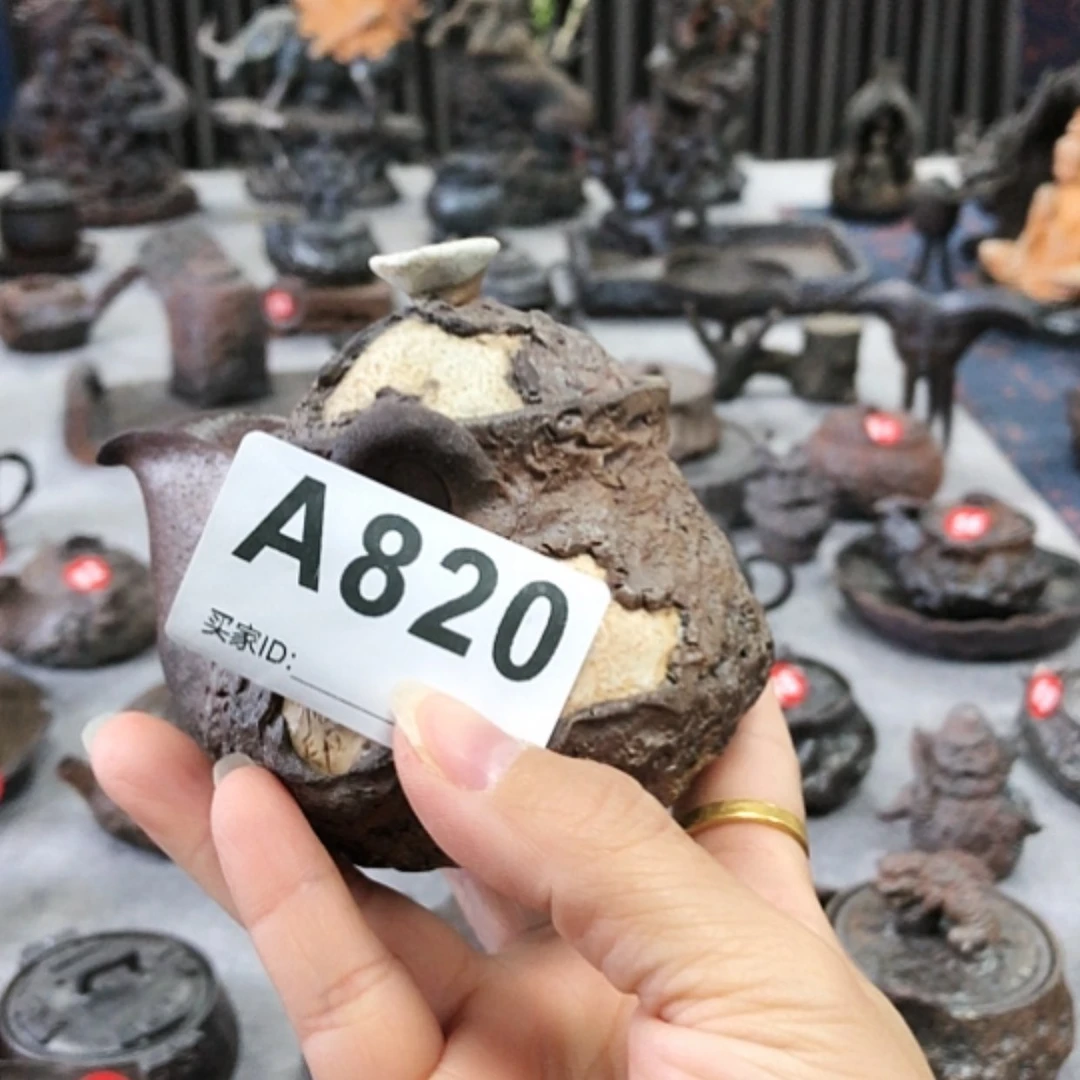 【闪购商品】杯蛤***烟福利宝瓶全手捏柴烧