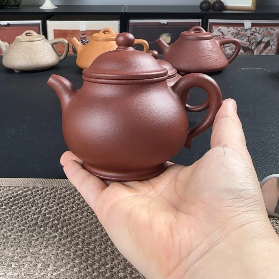 紫砂茶壶微瑕潘壶