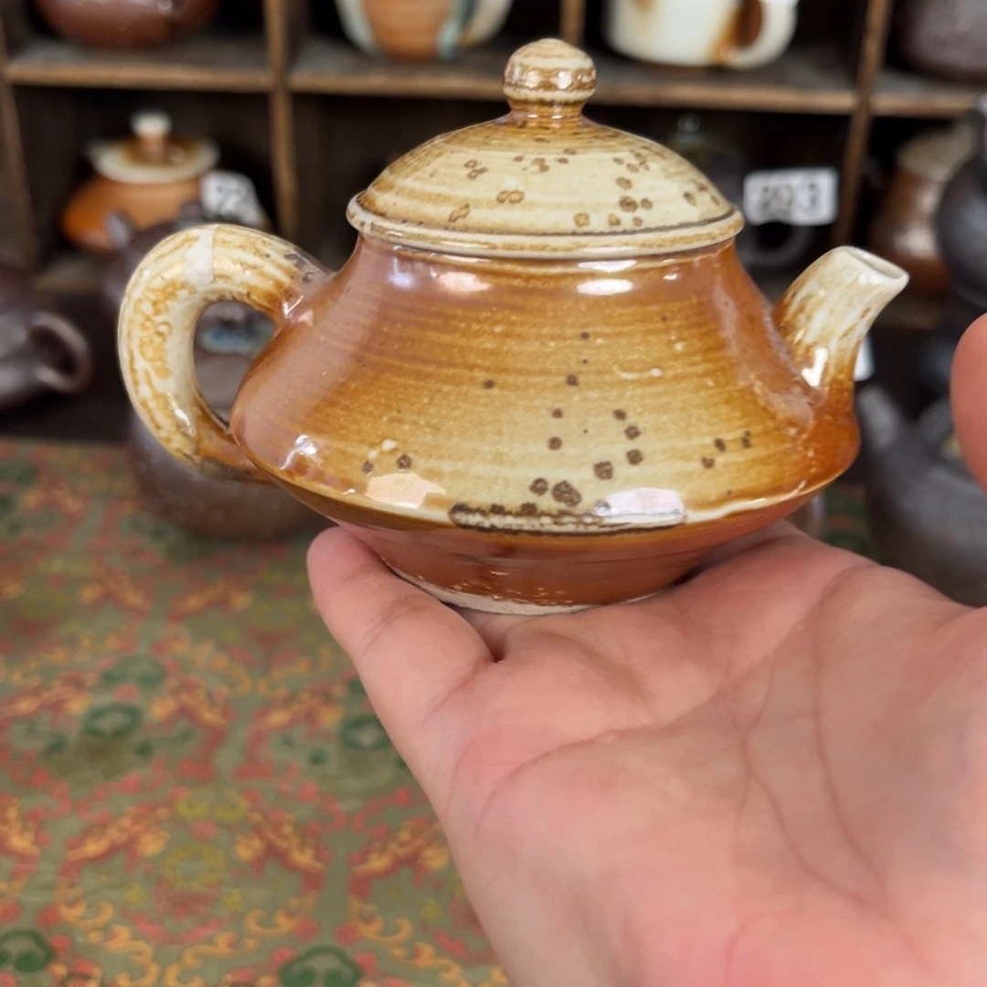 摆件柴烧茶器主人壶壶