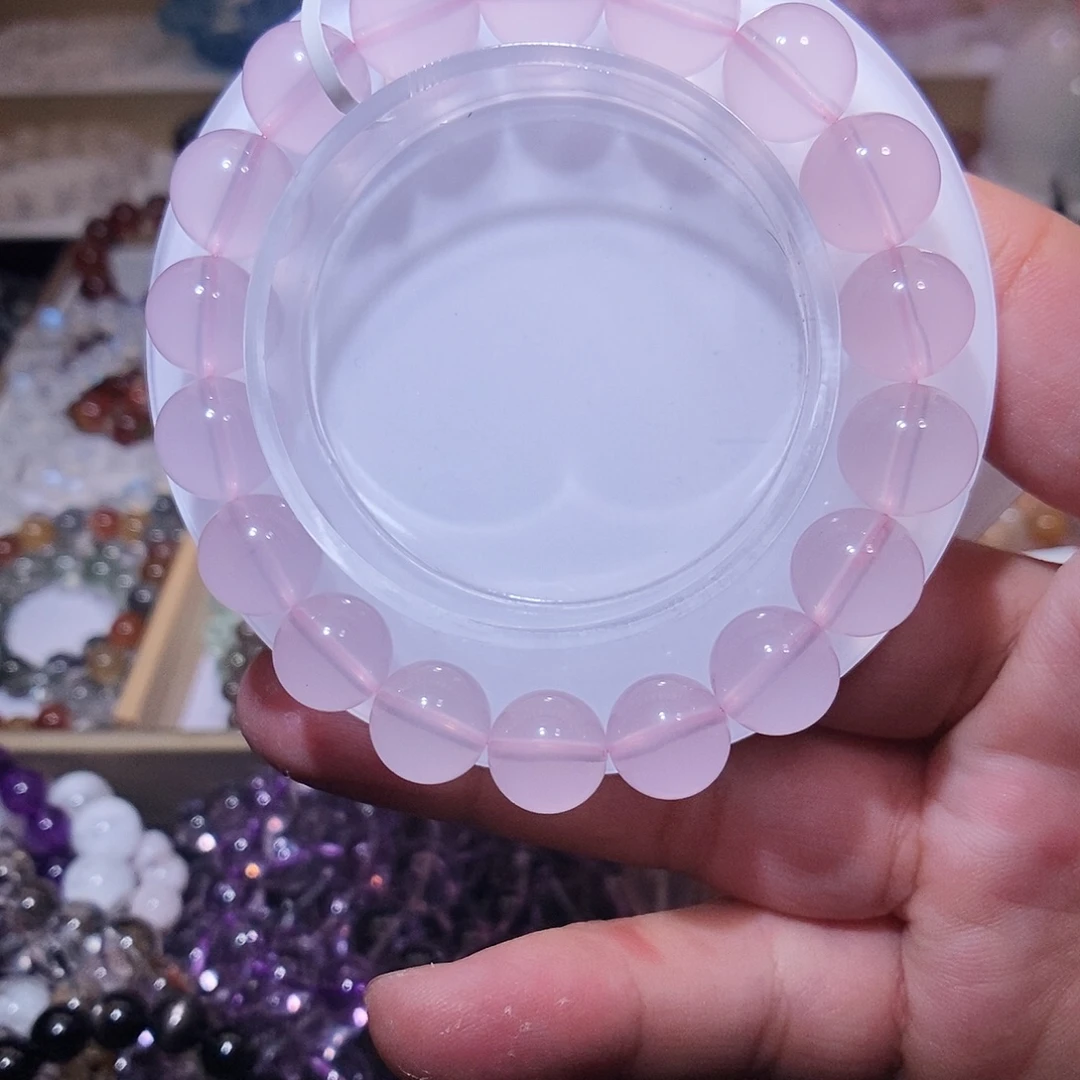 手链未镶嵌水晶马粉10mm