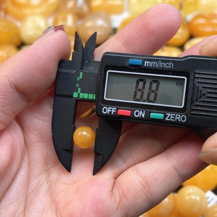 蜜蜡裸石未镶嵌峰*蜜蜡珠子