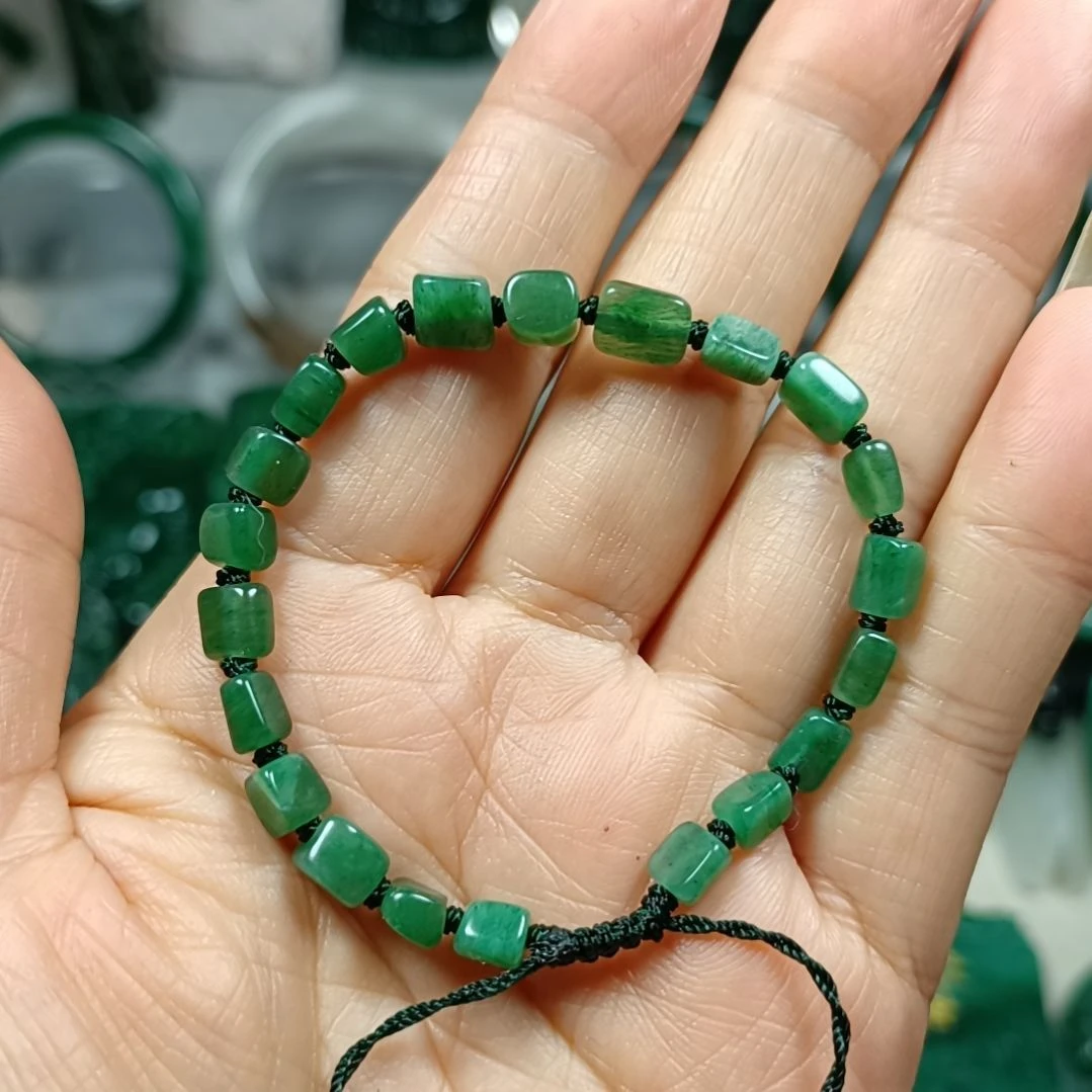 独山玉未镶嵌手链