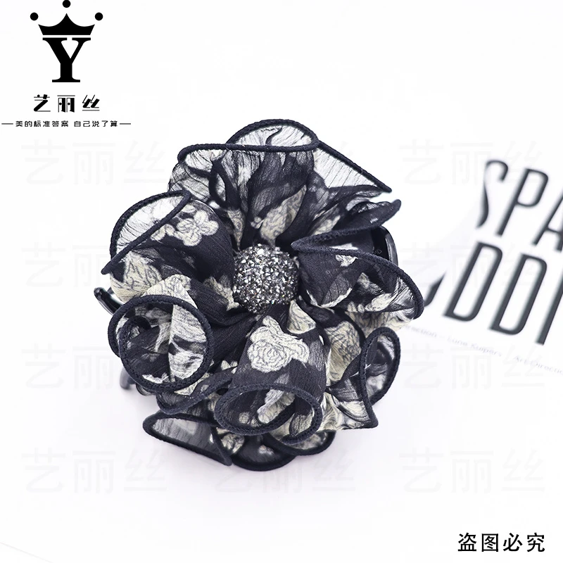 艺丽丝巴黎王妃 时尚精致百搭款[繁花似锦]丸子夹YL966