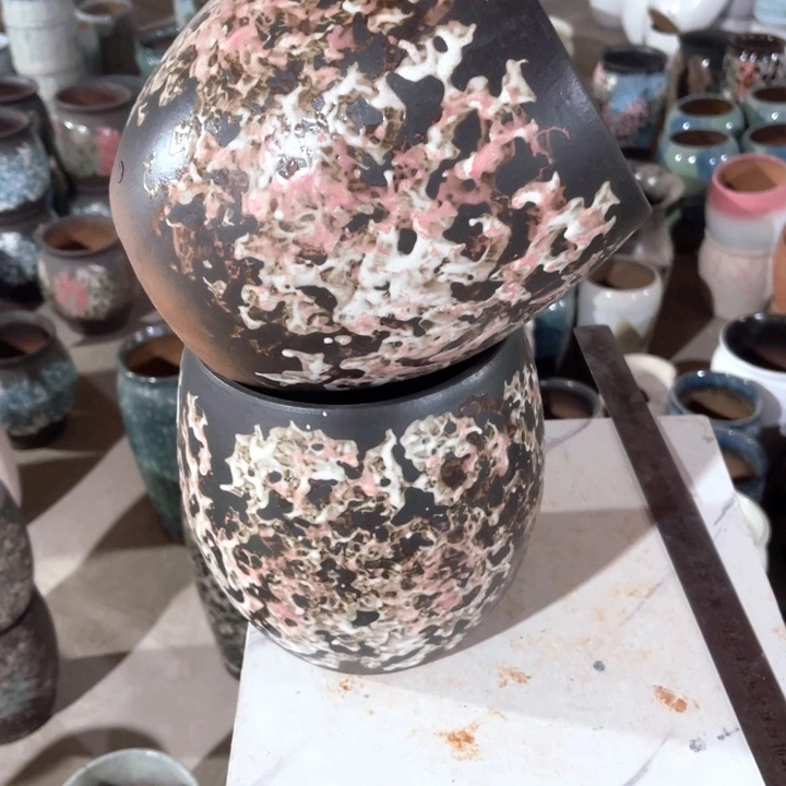 花盆紫砂口径16高度20两只正品