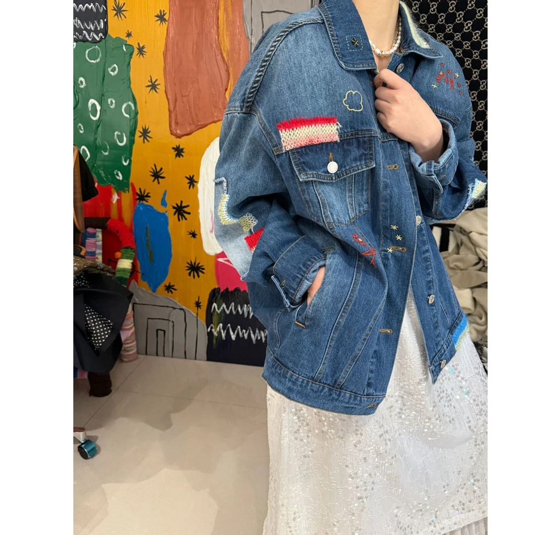 星辰海洋牛仔外套 J24W675