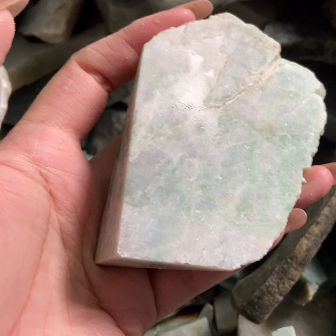 翡翠未镶嵌挂件天然翡翠