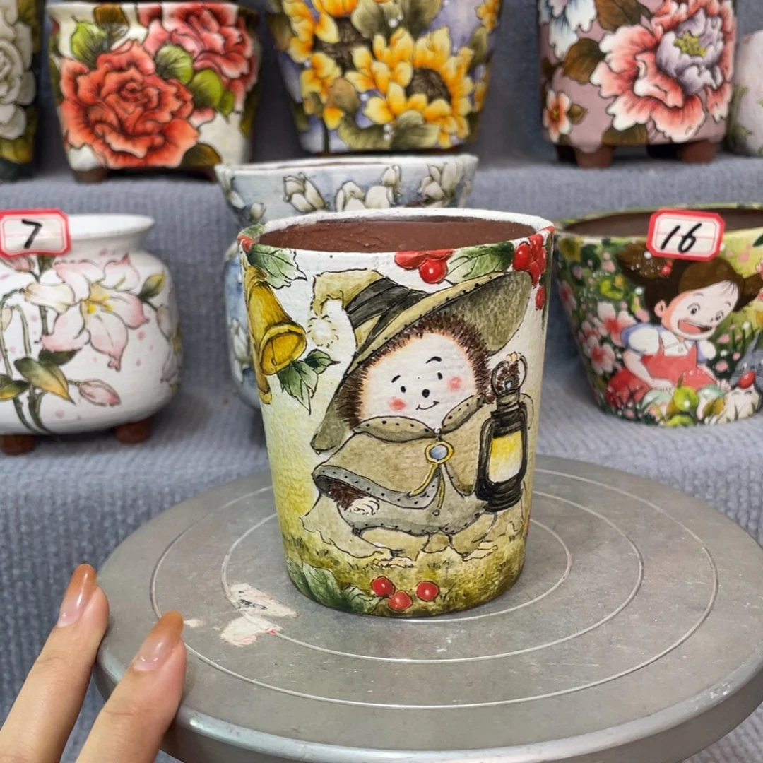 扶泥      口7.5 高10