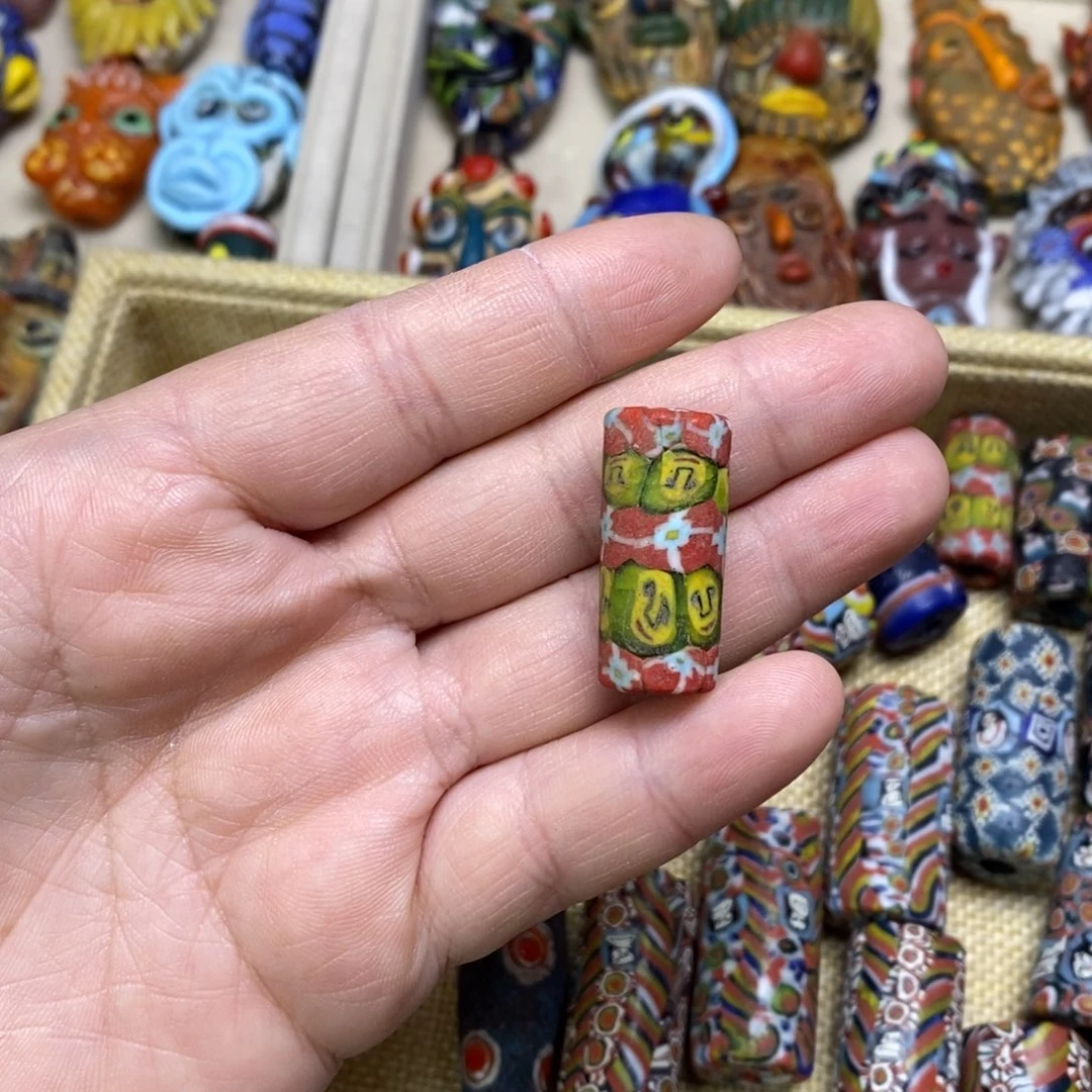 琉璃颈饰福利筒珠083