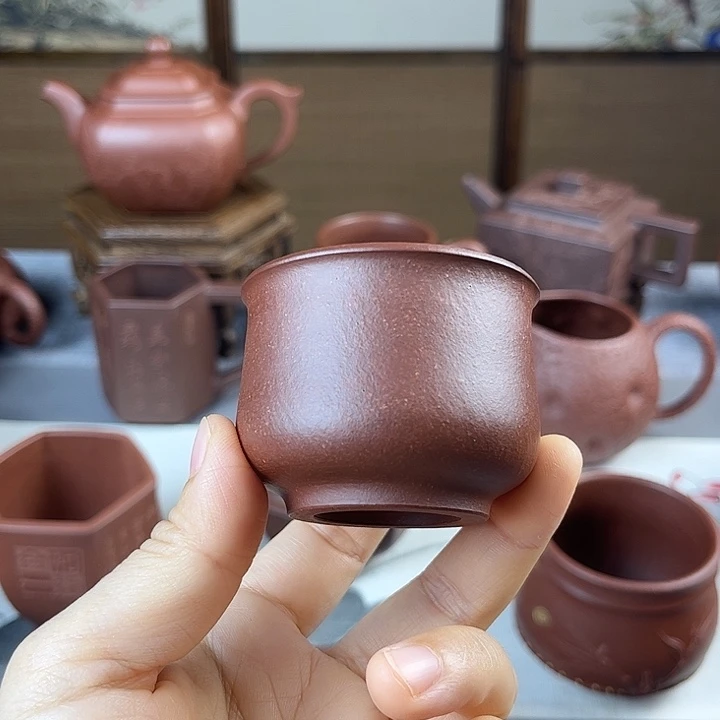 紫砂茶杯全手主人杯容量60