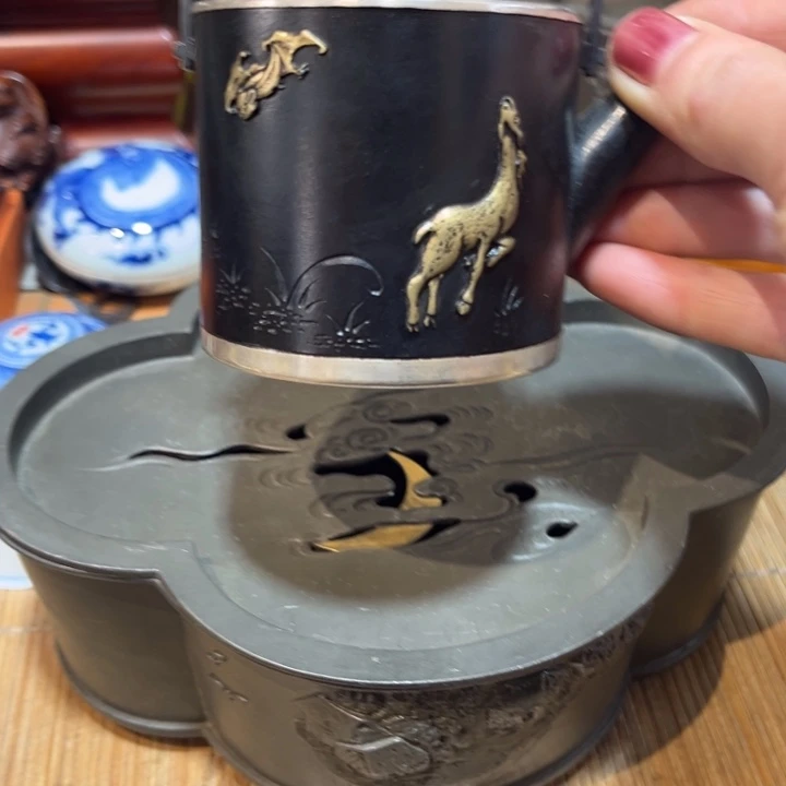 用***1铁中古工艺品摆件