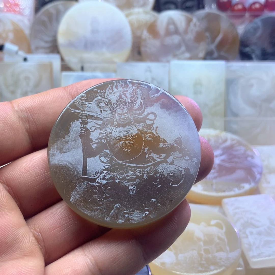 未镶嵌颈饰玛瑙/玉髓꧁****꧂
