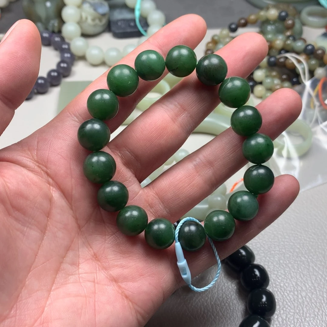 未镶嵌和田玉手链迈***强