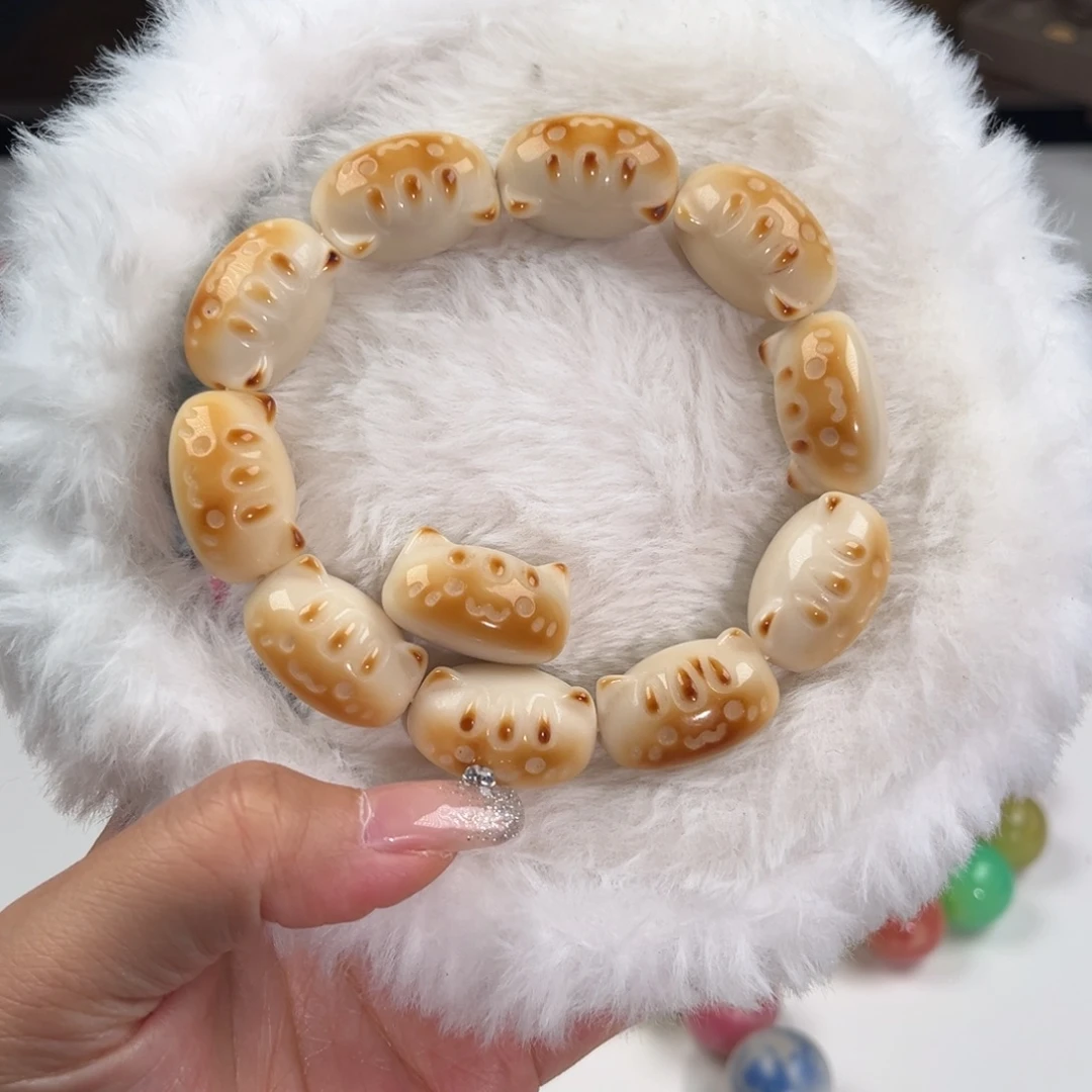 吊坠菩提根/象牙果象牙果猫
