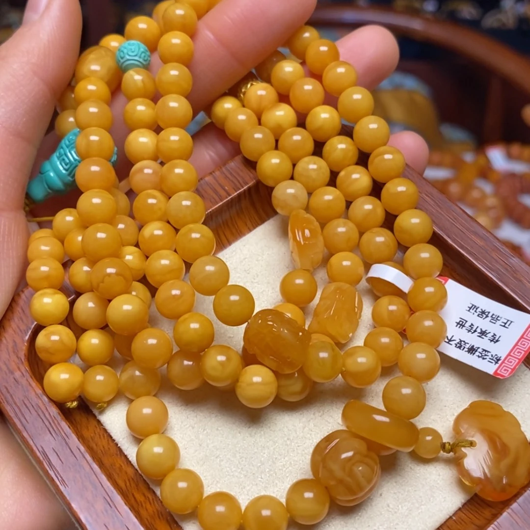 【闪购商品】蜜蜡手链未镶嵌手串