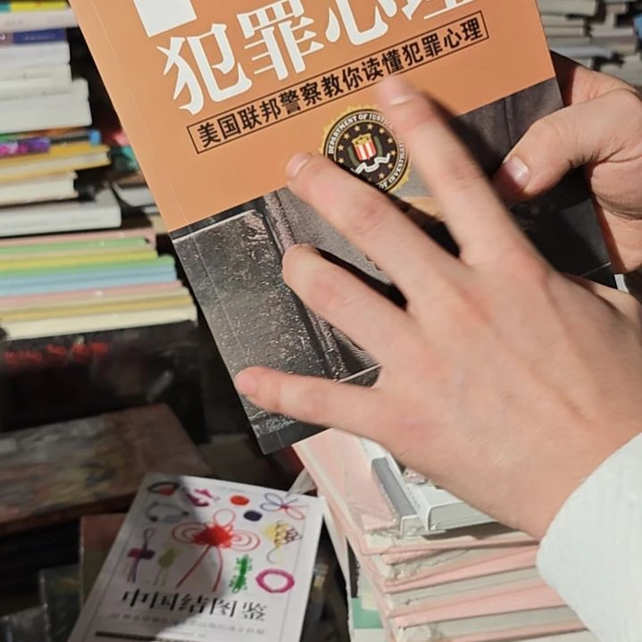 犯罪心理平装没塑封库存书