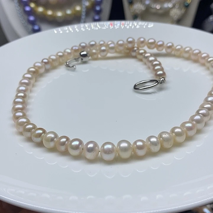 颈饰未镶嵌淡水珍珠