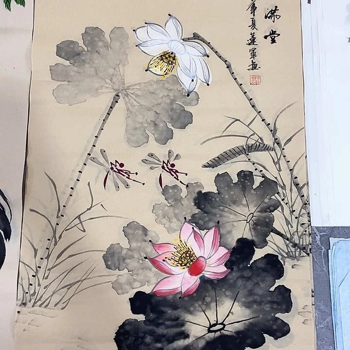 小周画廊的直播间