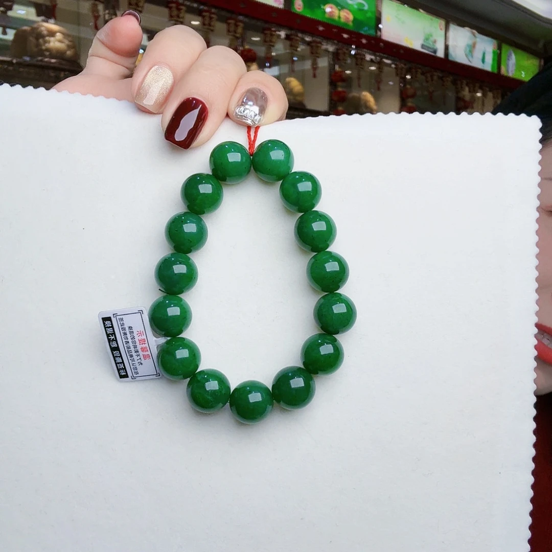和田玉（碧玉）手串未镶嵌