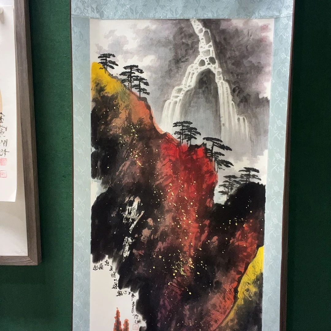 国画张登平老师作品