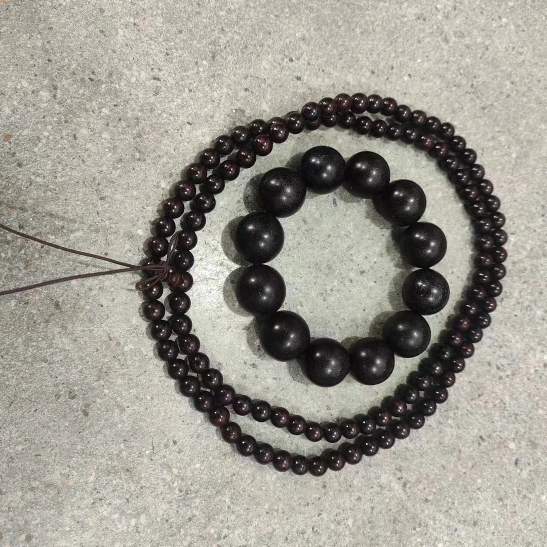 Y F110 00 8 YF065 007  精品手串   小叶紫檀加2.0一对(无礼盒)