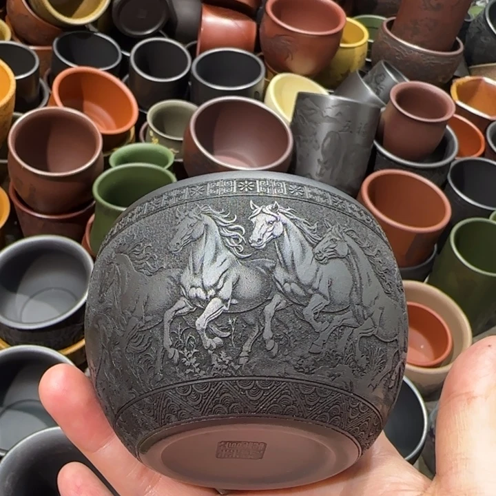 茶杯紫砂全手工紫砂