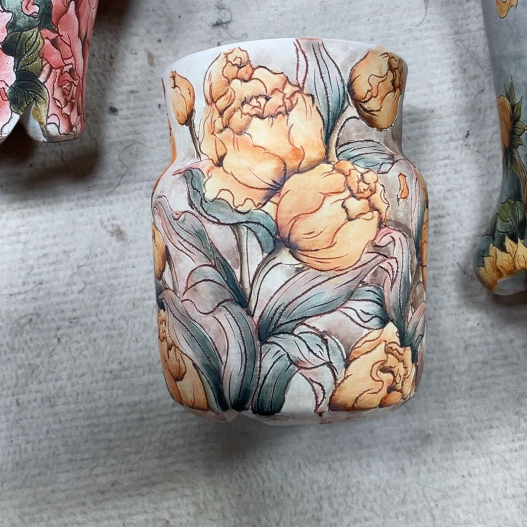 紫砂花盆凤**槃陶瓷多肉花盆精品