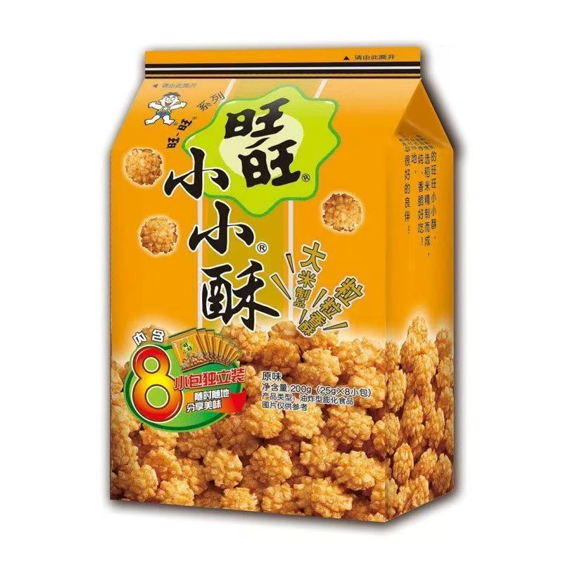 旺旺小小酥200克原味膨化办公室宿舍追剧休闲馋嘴零食小吃