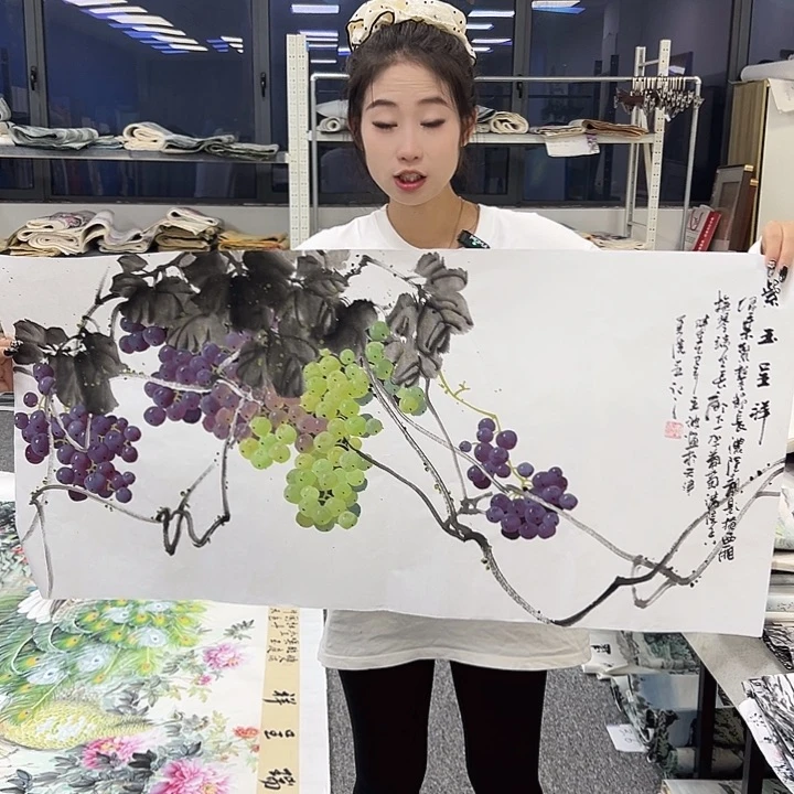 国画国画作品纯手绘