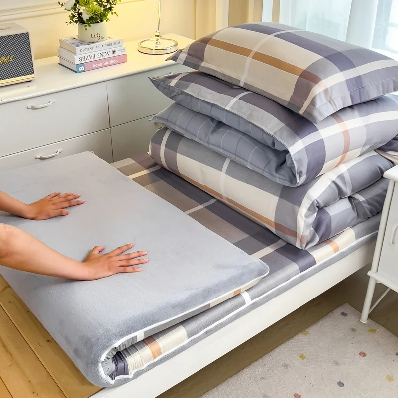 小清新全棉大学生宿舍床专用0.9m床上三件套纯棉斜纹床单被套床品