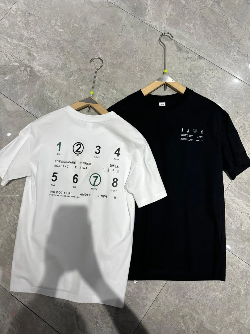 127 男装 夏季字母T