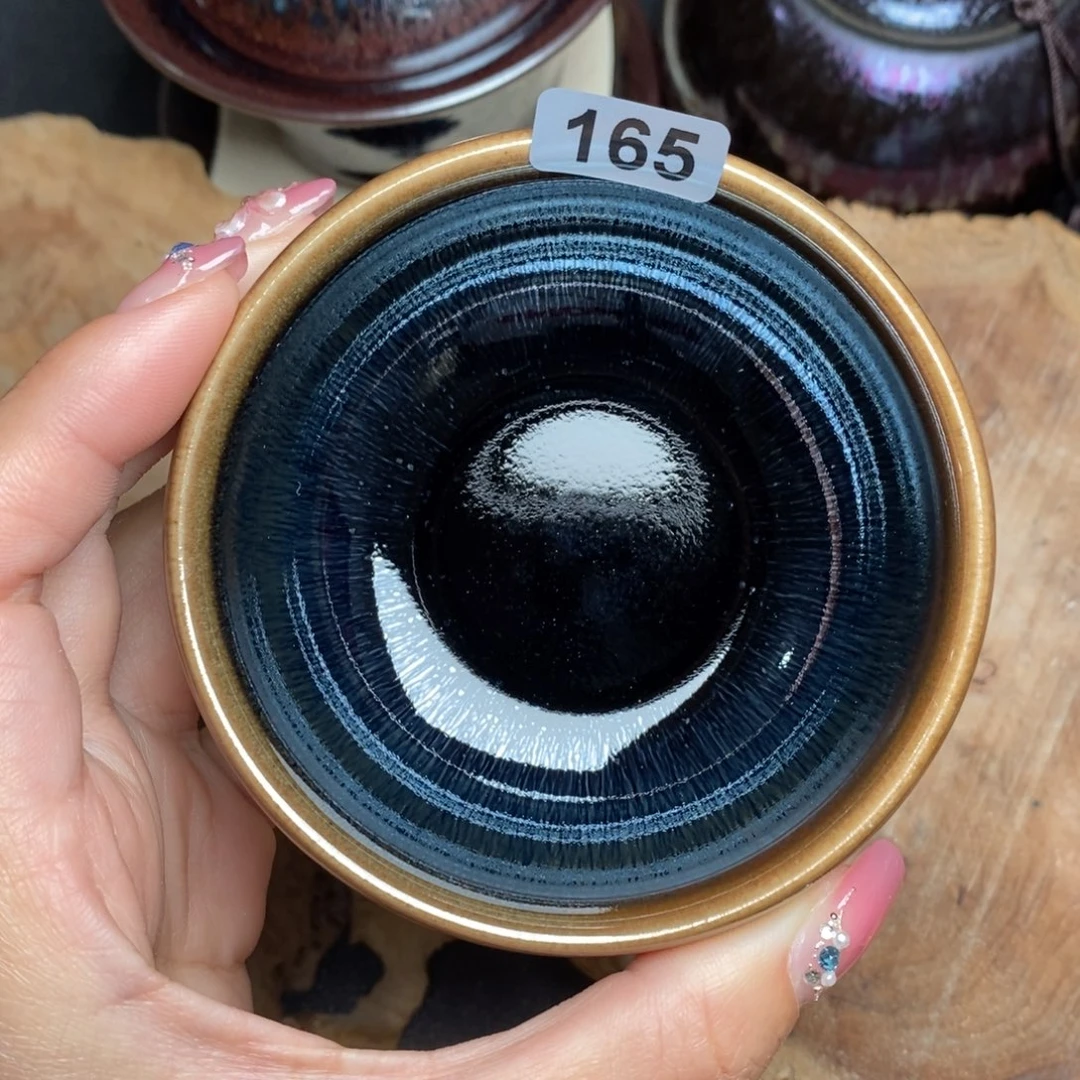 茶盏建窑建盏主人杯165