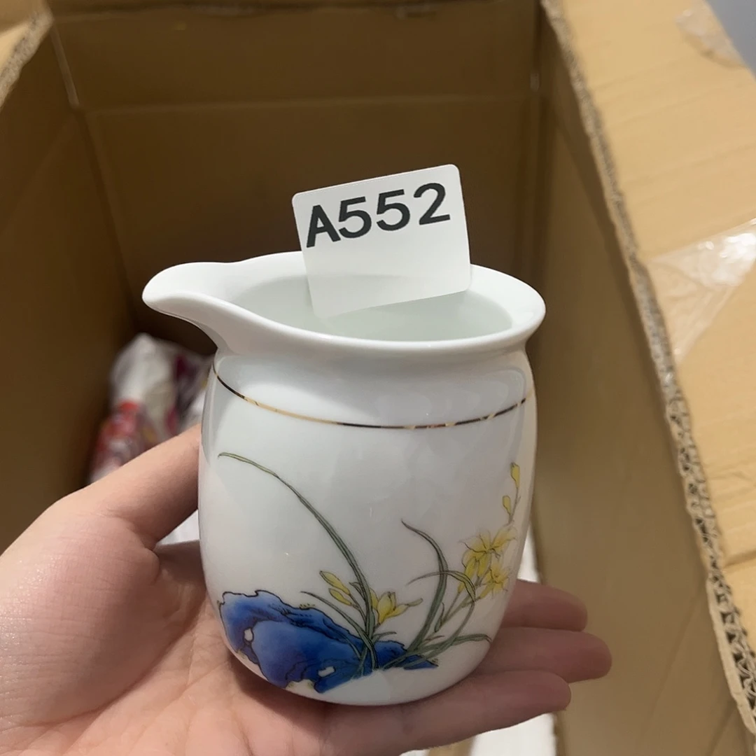 瓷片茶摆件工艺品摆件666