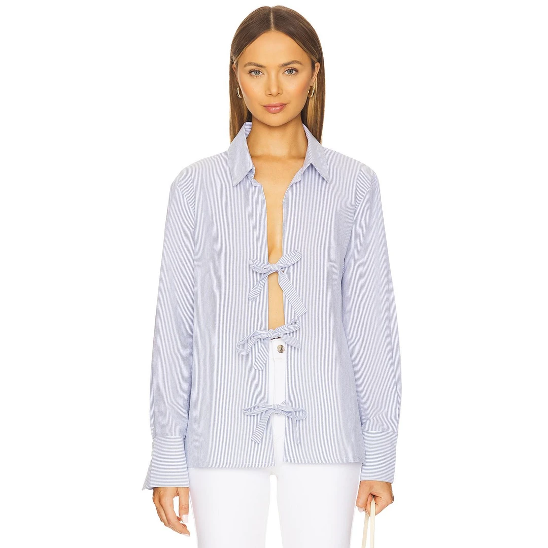 SNDYS BILLIE 上装 蓝色 衬衫